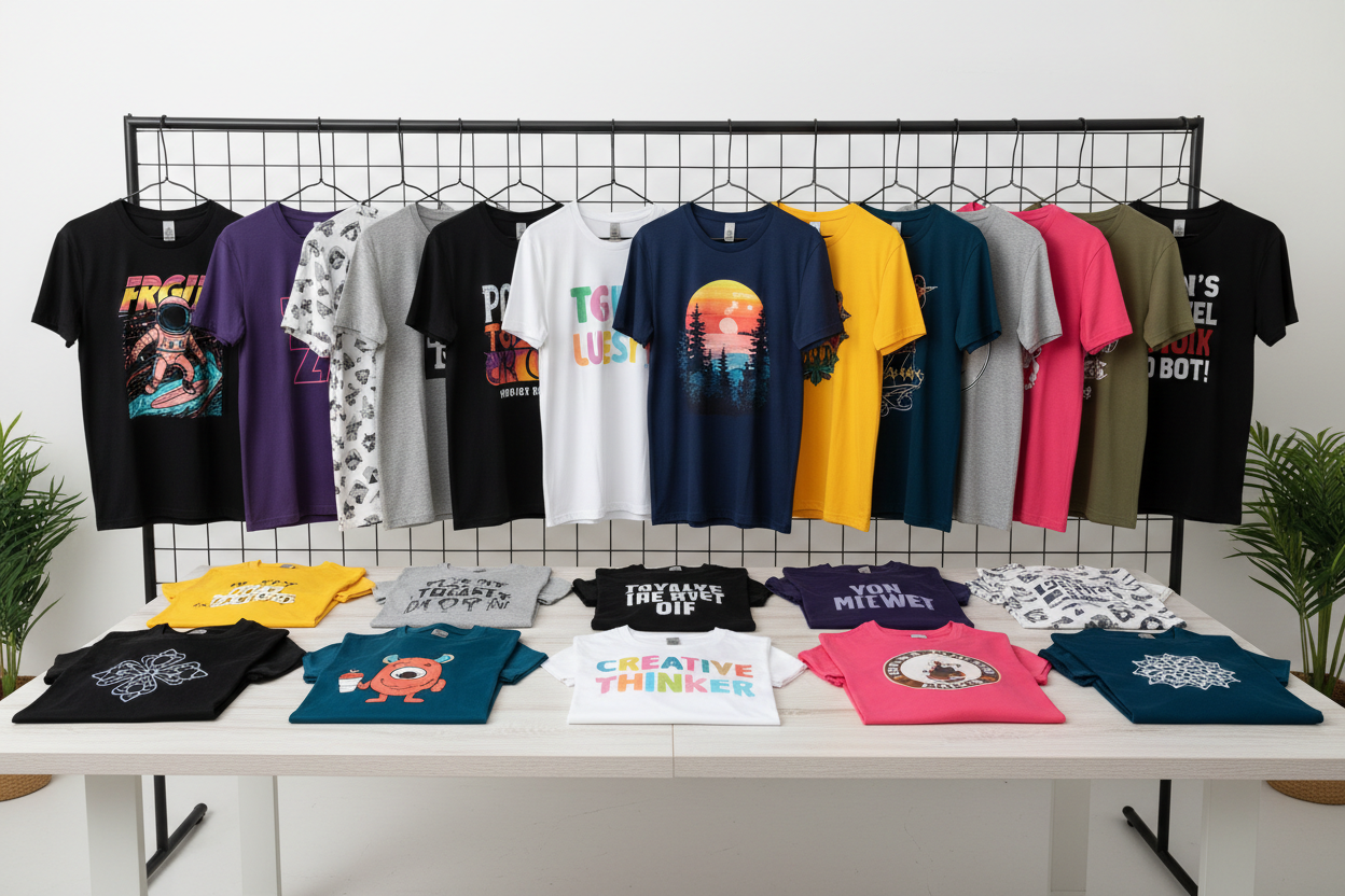 misc custom designed shirts